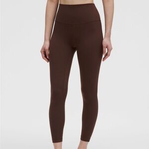 Lululemon Align High-Rise 25” Leggings in Lava Cake